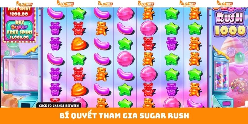 Sugar Rush - Game Slot Đình Đám Nhất Tại Nhà Cái Alo789 4 Kinh nghiệm khi tham gia chơi quay hũ thắng lớn