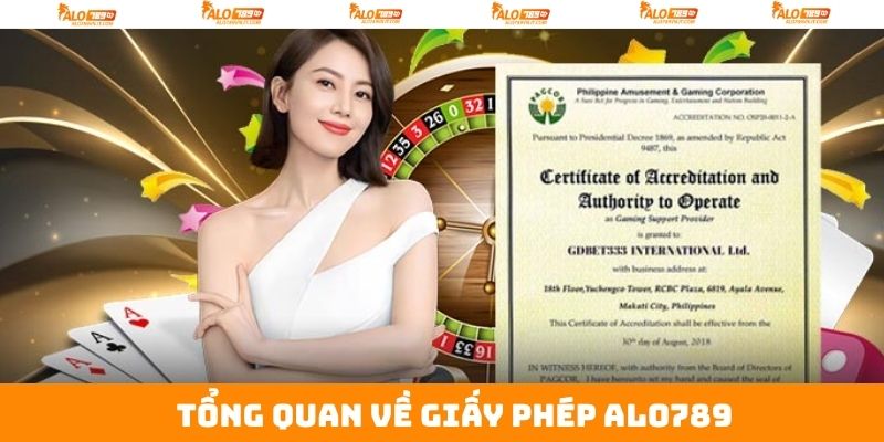 Thông tin cần biết về giấy phép Alo789